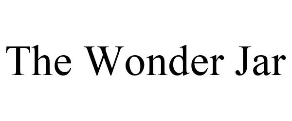  THE WONDER JAR