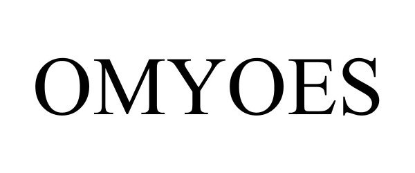 Trademark Logo OMYOES