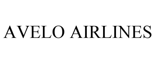 Trademark Logo AVELO AIRLINES