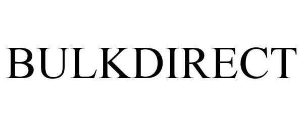 Trademark Logo BULKDIRECT