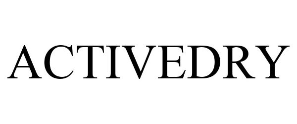 Trademark Logo ACTIVEDRY
