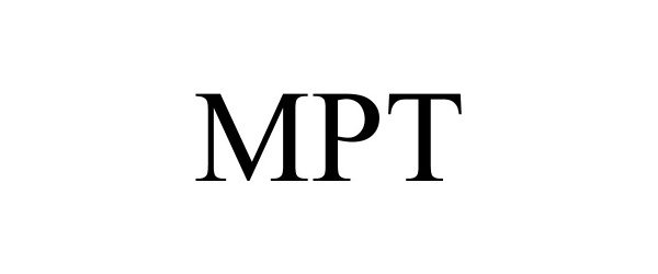 Trademark Logo MPT