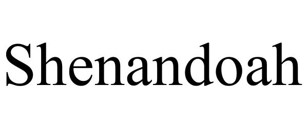 Trademark Logo SHENANDOAH