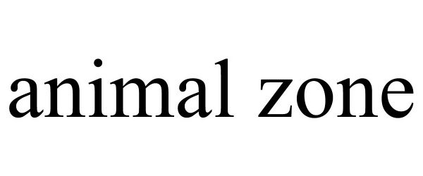 Trademark Logo ANIMAL ZONE