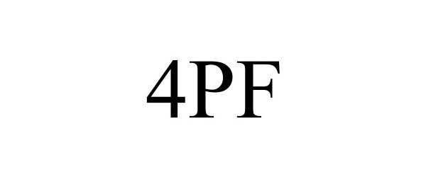 Trademark Logo 4PF