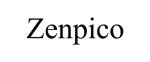 Trademark Logo ZENPICO