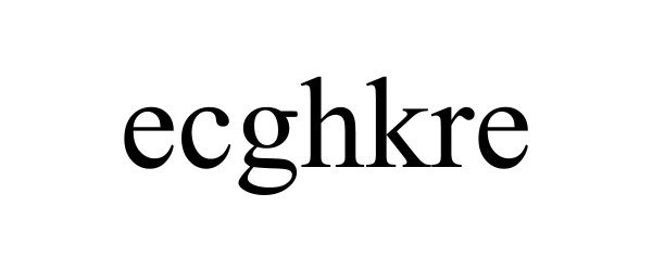  ECGHKRE