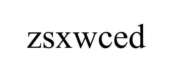 Trademark Logo ZSXWCED