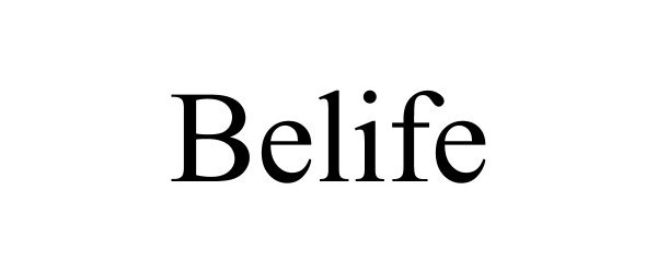 Trademark Logo BELIFE