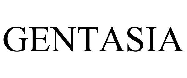 Trademark Logo GENTASIA