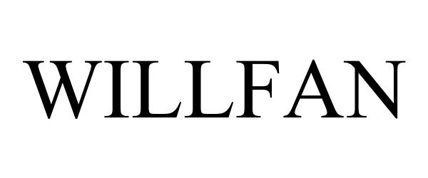 Trademark Logo WILLFAN