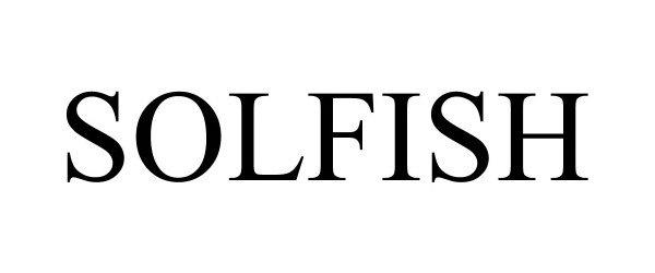 Trademark Logo SOLFISH