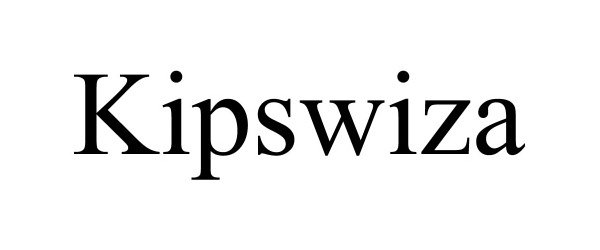 Trademark Logo KIPSWIZA