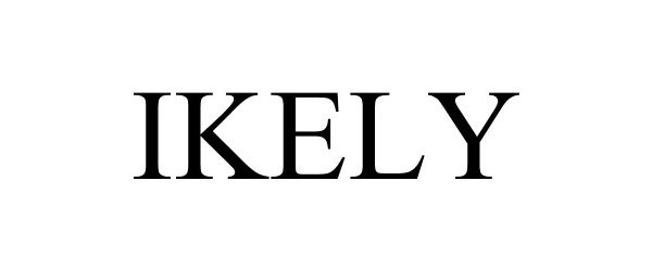 Trademark Logo IKELY