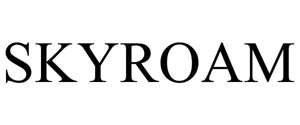 Trademark Logo SKYROAM