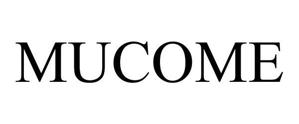 Trademark Logo MUCOME