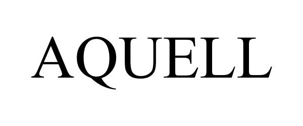 Trademark Logo AQUELL