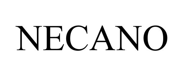 Trademark Logo NECANO