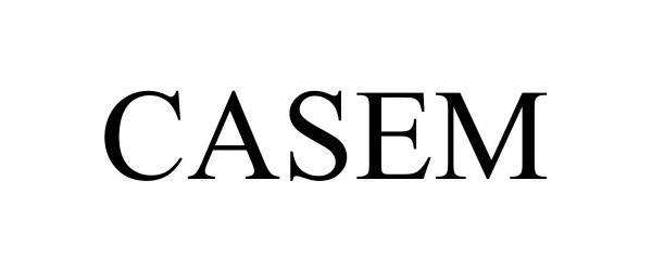 Trademark Logo CASEM