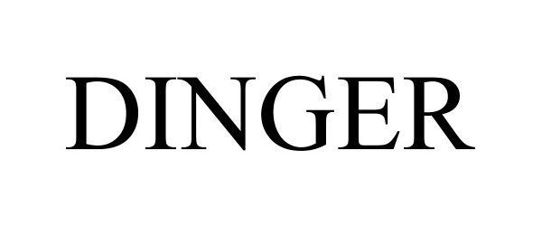 Trademark Logo DINGER