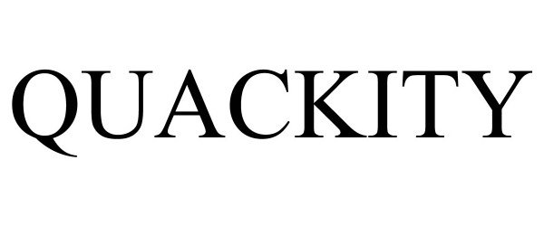 Trademark Logo QUACKITY
