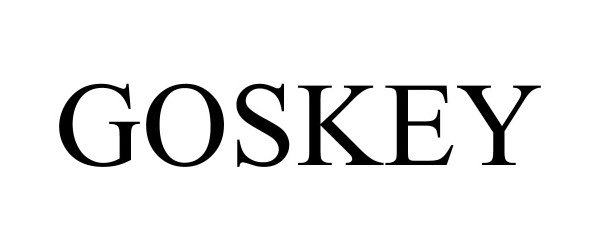 Trademark Logo GOSKEY