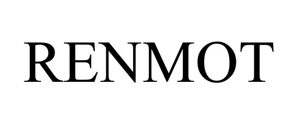 Trademark Logo RENMOT