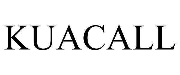 Trademark Logo KUACALL