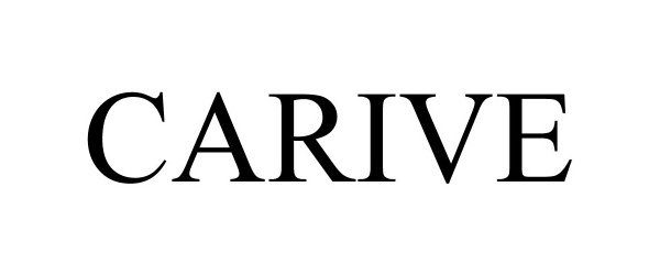 Trademark Logo CARIVE