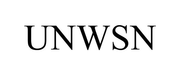Trademark Logo UNWSN