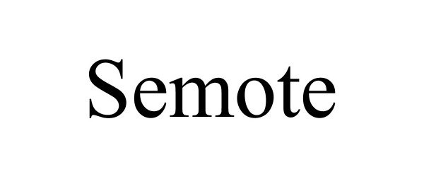Trademark Logo SEMOTE