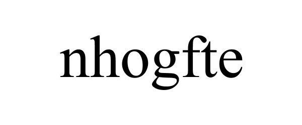  NHOGFTE