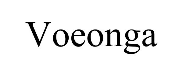 Trademark Logo VOEONGA