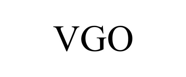 Trademark Logo VGO