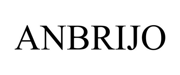 Trademark Logo ANBRIJO