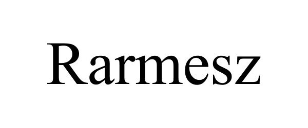 Trademark Logo RARMESZ