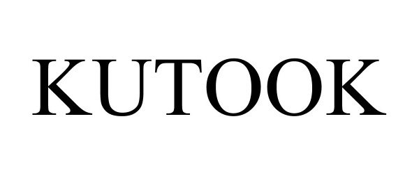 Trademark Logo KUTOOK