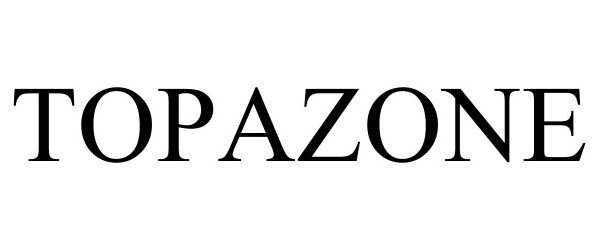 Trademark Logo TOPAZONE