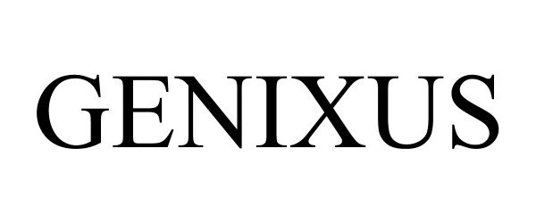 Trademark Logo GENIXUS