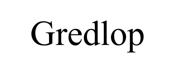 Trademark Logo GREDLOP