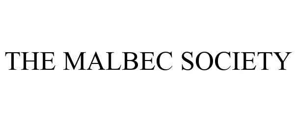  THE MALBEC SOCIETY