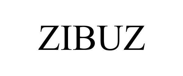 Trademark Logo ZIBUZ