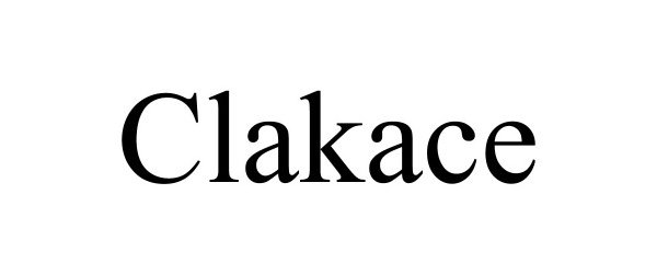 Trademark Logo CLAKACE