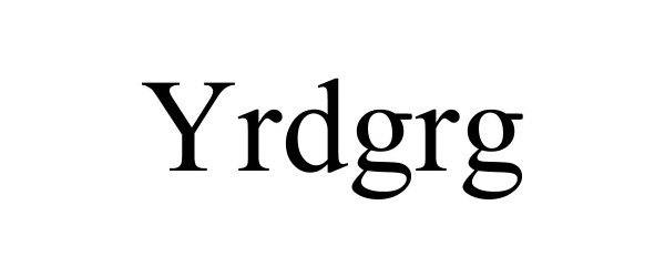 Trademark Logo YRDGRG