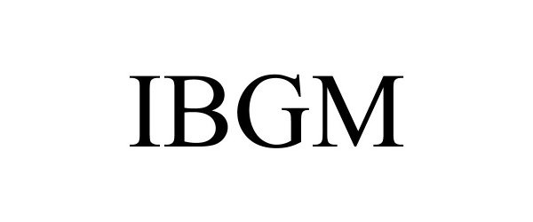  IBGM