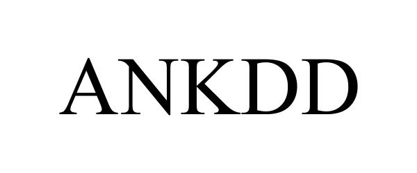 Trademark Logo ANKDD