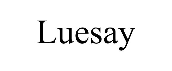 Trademark Logo LUESAY