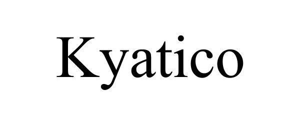 Trademark Logo KYATICO