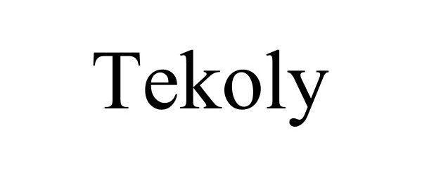 Trademark Logo TEKOLY
