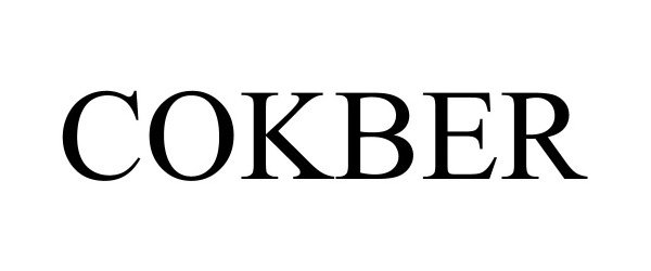 Trademark Logo COKBER